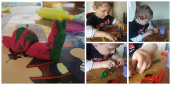 Playdoh snails and more