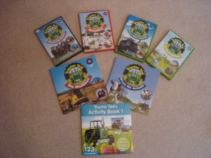 Tractor Ted selection of books and DVD's